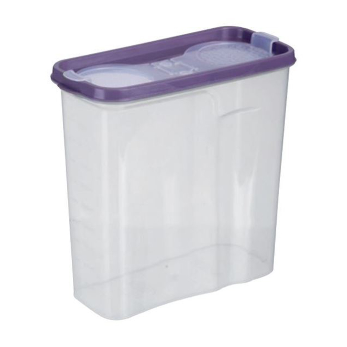 Контейнер для сипучих продуктів Violet House 0551 Transparent, 2.5 л (0551 Transparent д/сипучих 2.5 л)